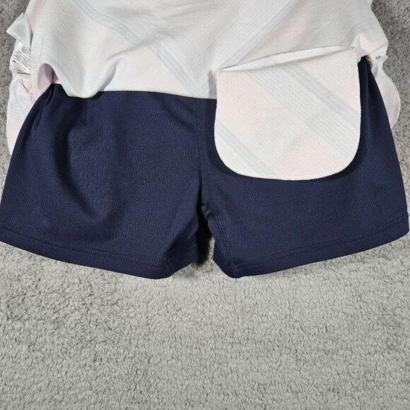 VTG Adidas Women's Climacool Golf Tennis Skort Coral  Navy Performance Fabric - Picture 7 of 16